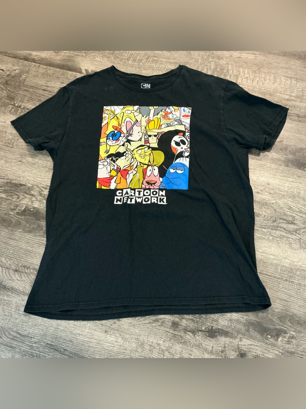 Cartoon Network Y2K Nostalgia Graphic Tee Classic Character 100% Cotton XL